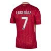 Liverpool Luis Diaz 7 Hjemme 2024-25 - Herre Fotballdrakt